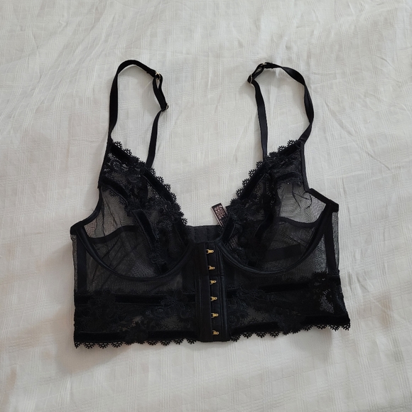 COPY - Victoria's secret bralet black lace - Picture 4 of 6